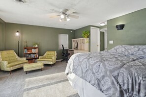 2 bedrooms, internet, bed sheets
