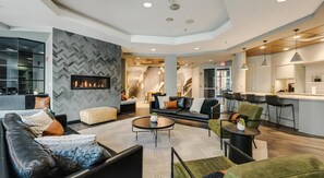 Interior - Landing | Stylish 1BD, Rooftop Lounge, Yoga Studio (Raleigh)