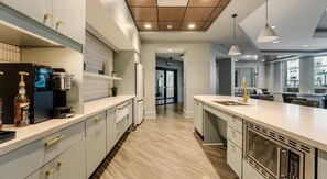 Private kitchen - Landing | Spectacular 1BD, Rooftop Lounge (Raleigh)