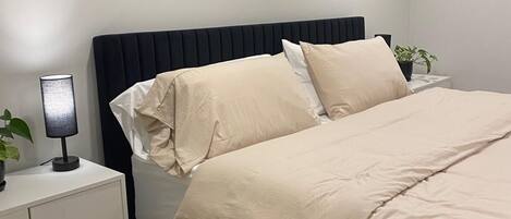 2 soveværelser, strygejern/strygebræt, Wi-Fi, sengetøj