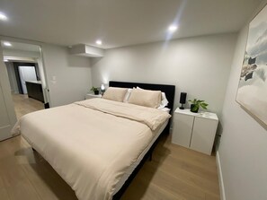 2 soverom, strykejern/-brett, wi-fi og sengetøy