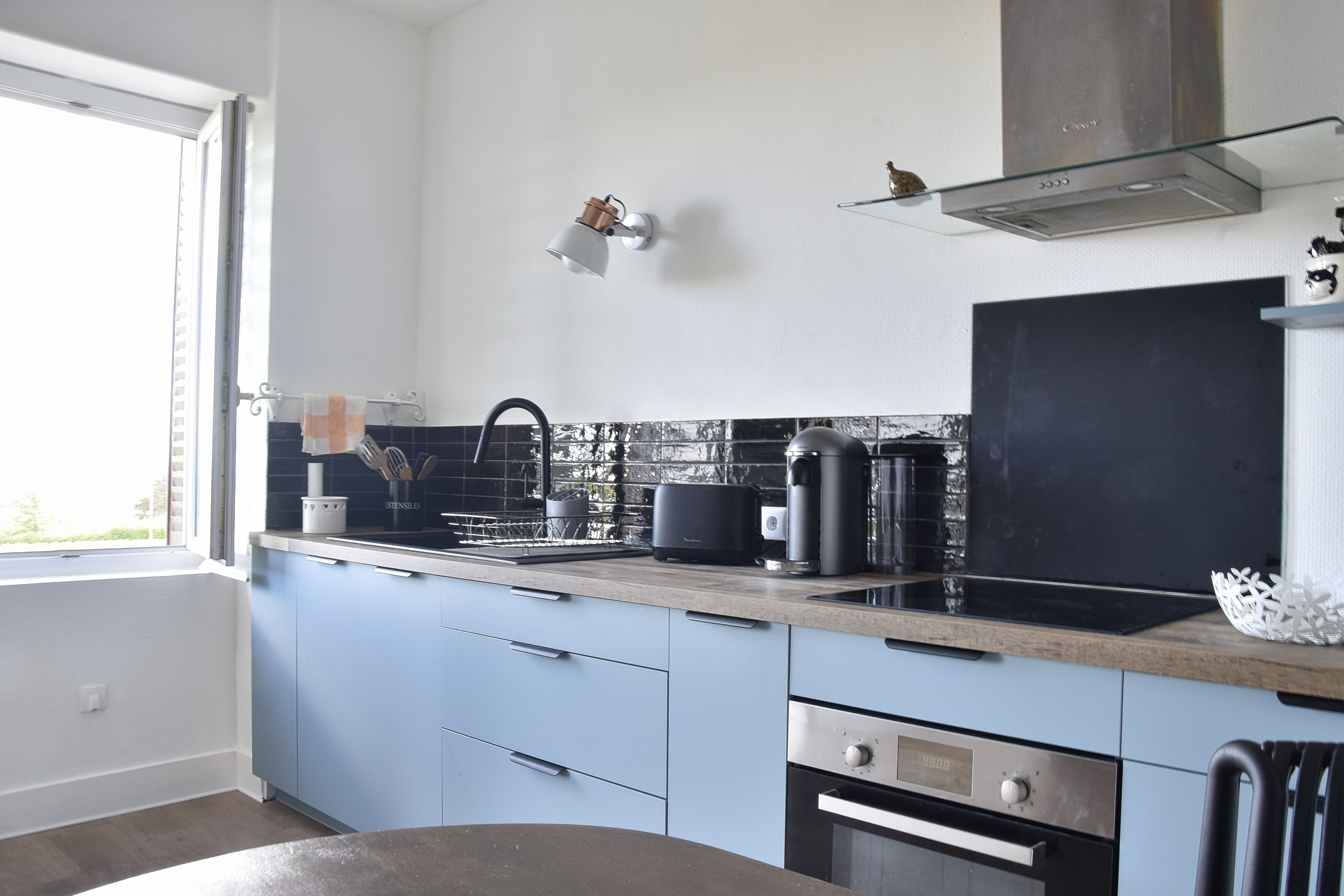 Microwave, oven, stovetop