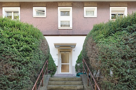 Außendetails. Ferienwohnung am Badeparadies