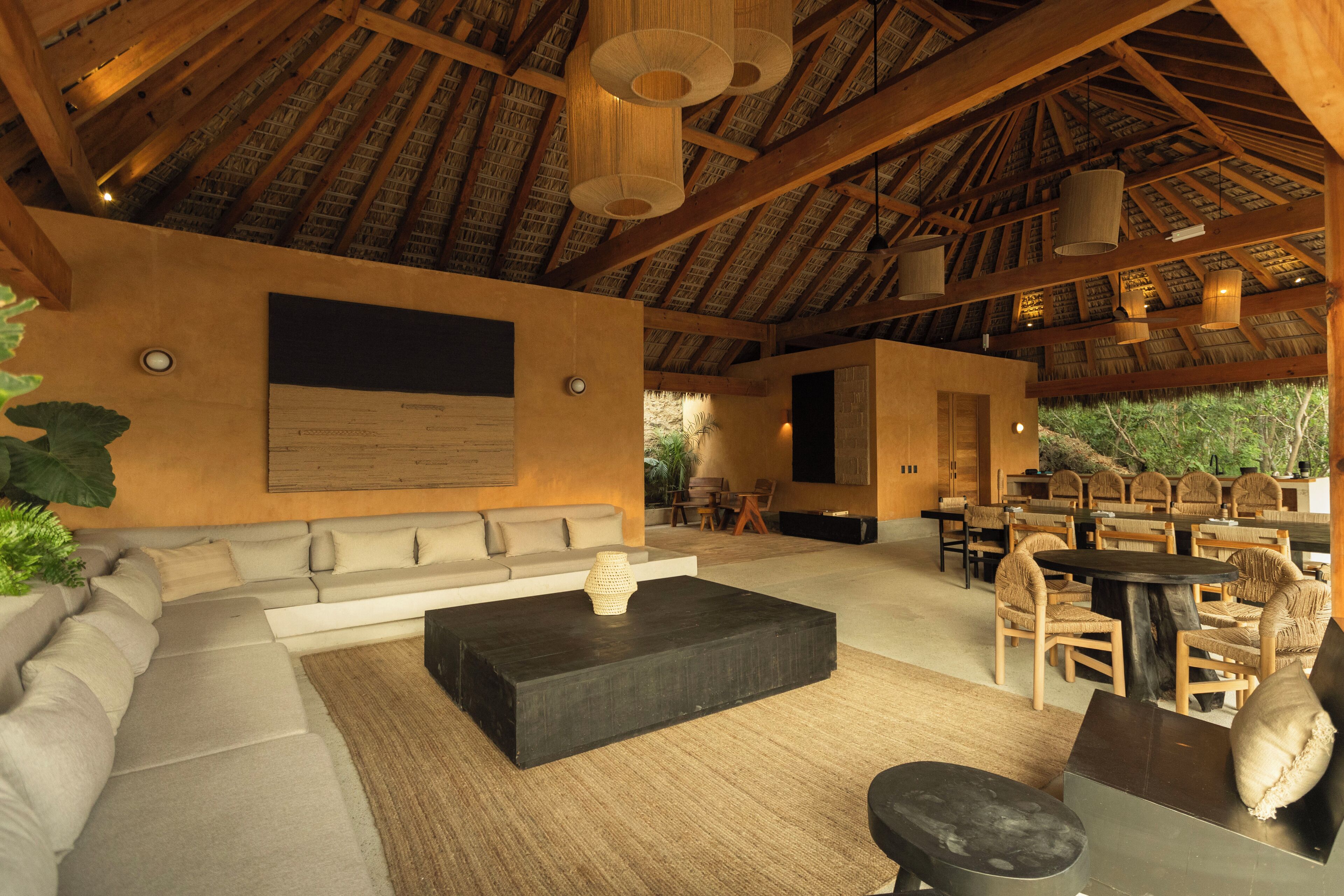 Sala de estar en el lobby