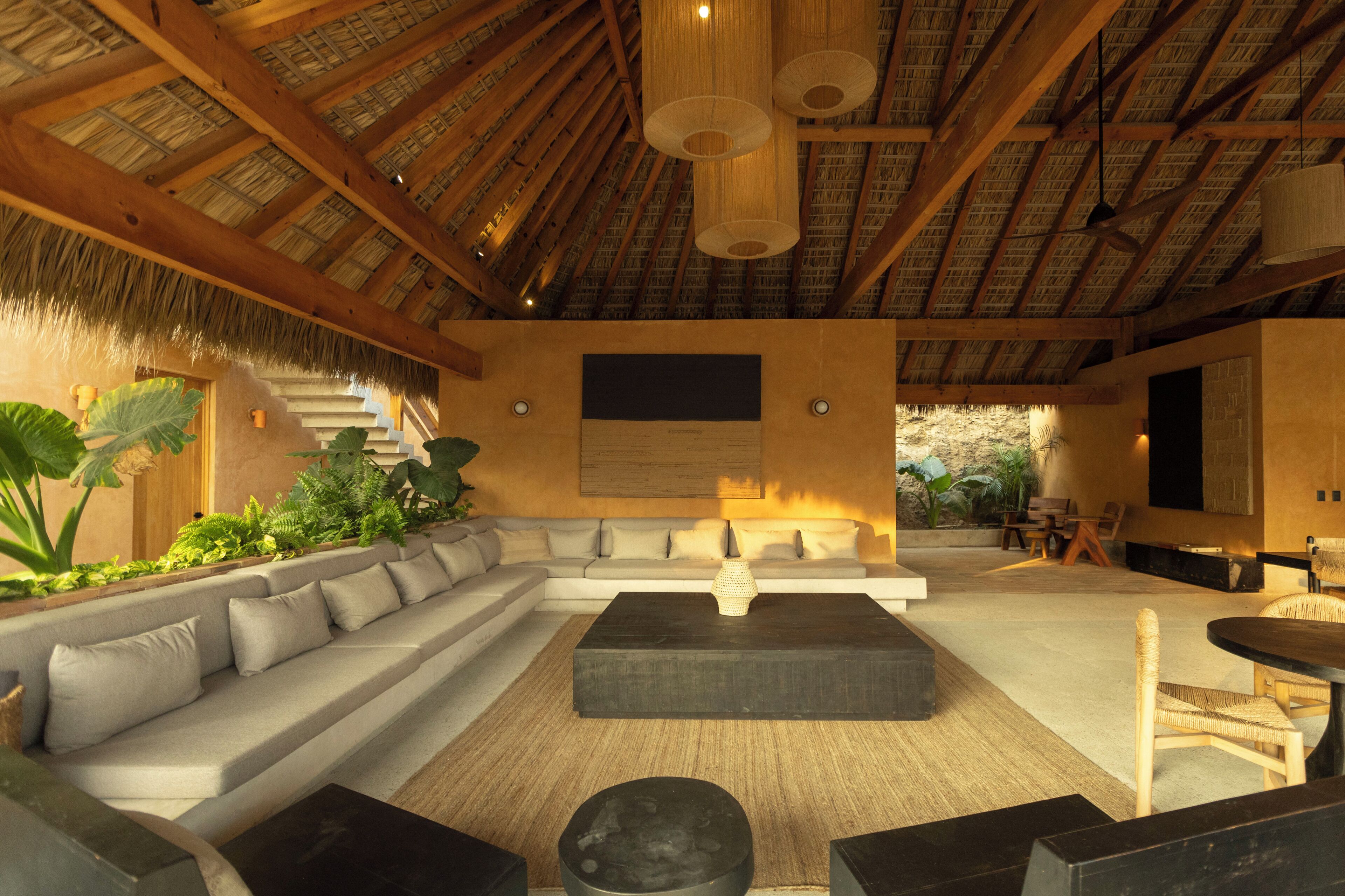 Siddeområde i lobbyen