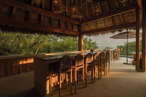 Restaurant - Casa Yute Boutique Hotel Playa Aragon (Santa María Tonameca)