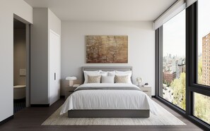 2 chambres, fer et planche à repasser, Wi-Fi, draps fournis