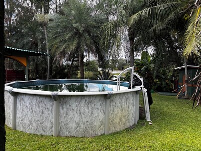 Charming house with 1 bedroom AC unit with private bathroom..