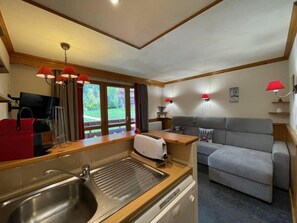 Unclassified image, 4 of 20, button - 200m from ski slopes, 1st floor, balcony, ski locker, 31m², Valmorel (Valmorel)