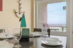 Condo, Multiple Beds, Balcony, Ocean View (Ocean Jewels Club 319) | Dining - Ocean Jewels Club 319 (Daytona Beach)