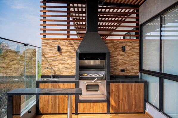 Property grounds - Spacious & Modern Duplex in Miraflores (Lima)
