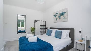 Desk, iron/ironing board, free WiFi, bed sheets