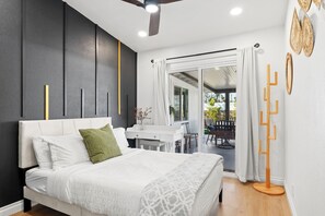 5 soverom, strykejern/-brett, internettilgang og sengetøy