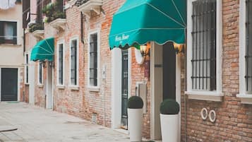 Blick von der Unterkunft