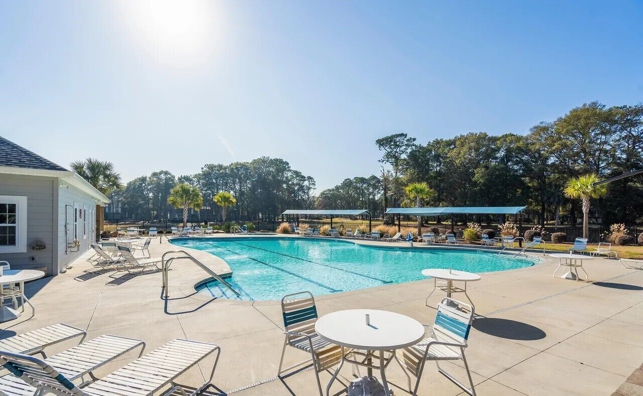 Alberca al aire libre 