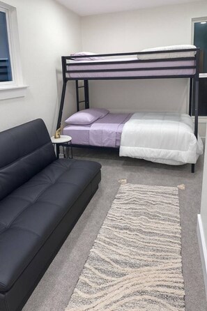 Desk, iron/ironing board, travel cot, WiFi