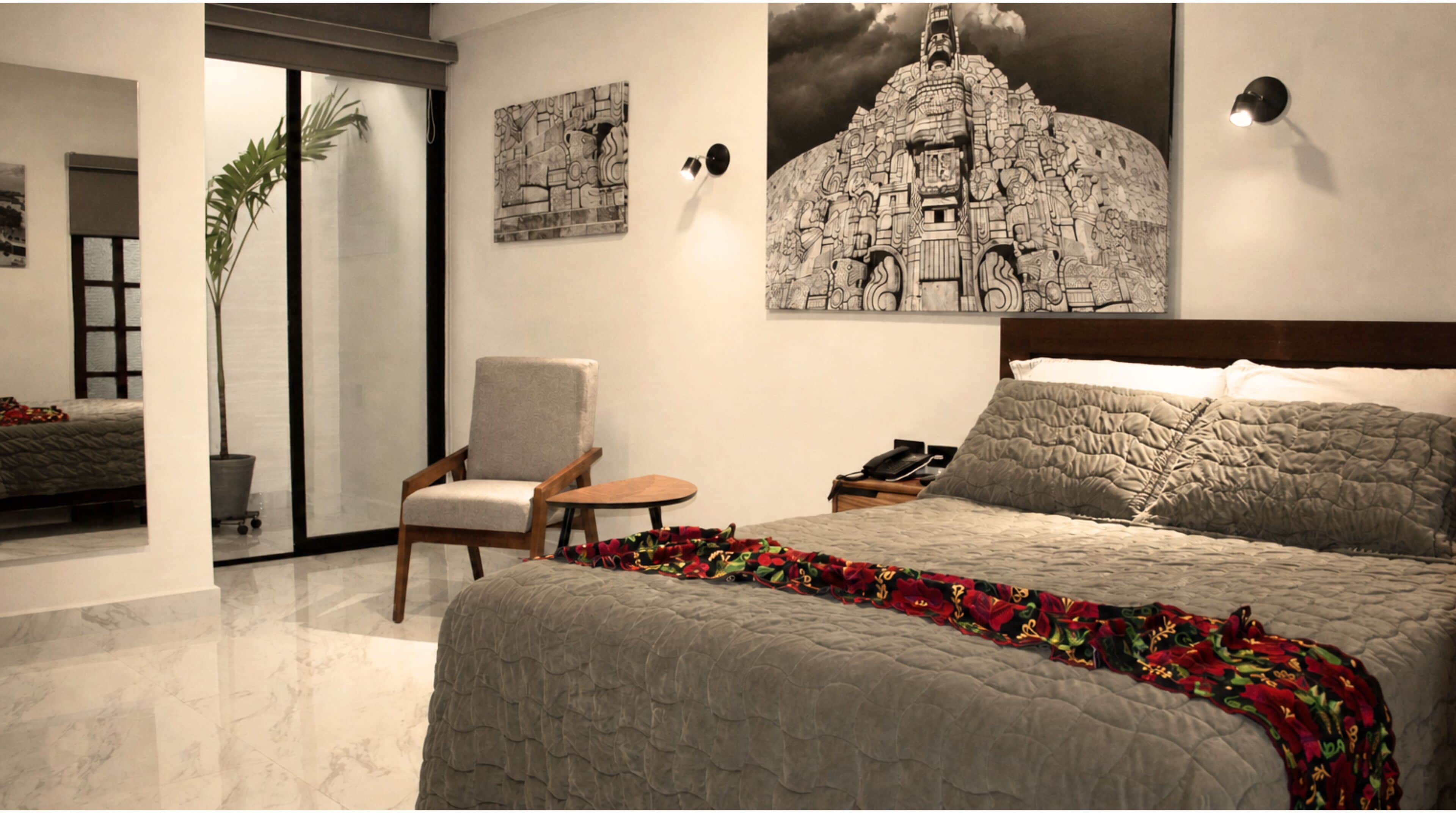 Luxury Room, 1 Queen Bed, Private Bathroom, Ground Floor | Desk, laptop workspace, soundproofing, free WiFi