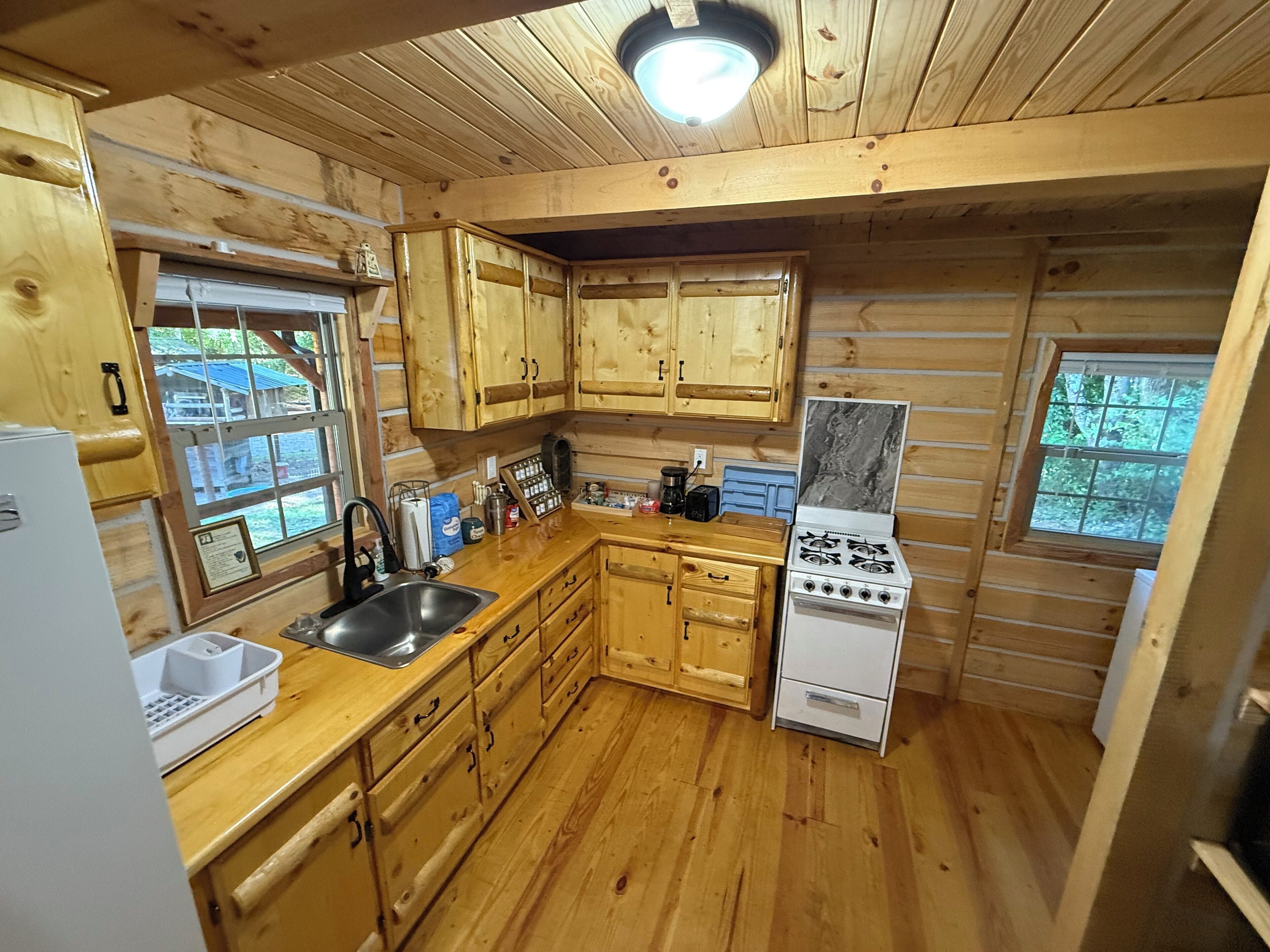 Micro-ondas, fogão, cooktop