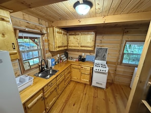 Microwave, oven, stovetop