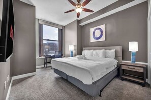 2 bedrooms, iron/ironing board, Internet, bed sheets