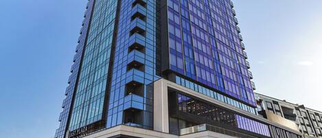 Façade de l’hébergement