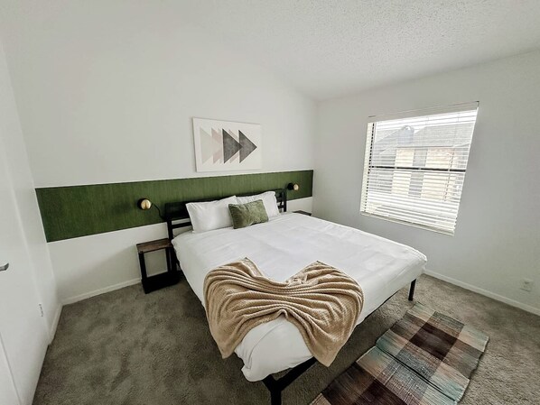 Desk, iron/ironing board, free WiFi, bed sheets