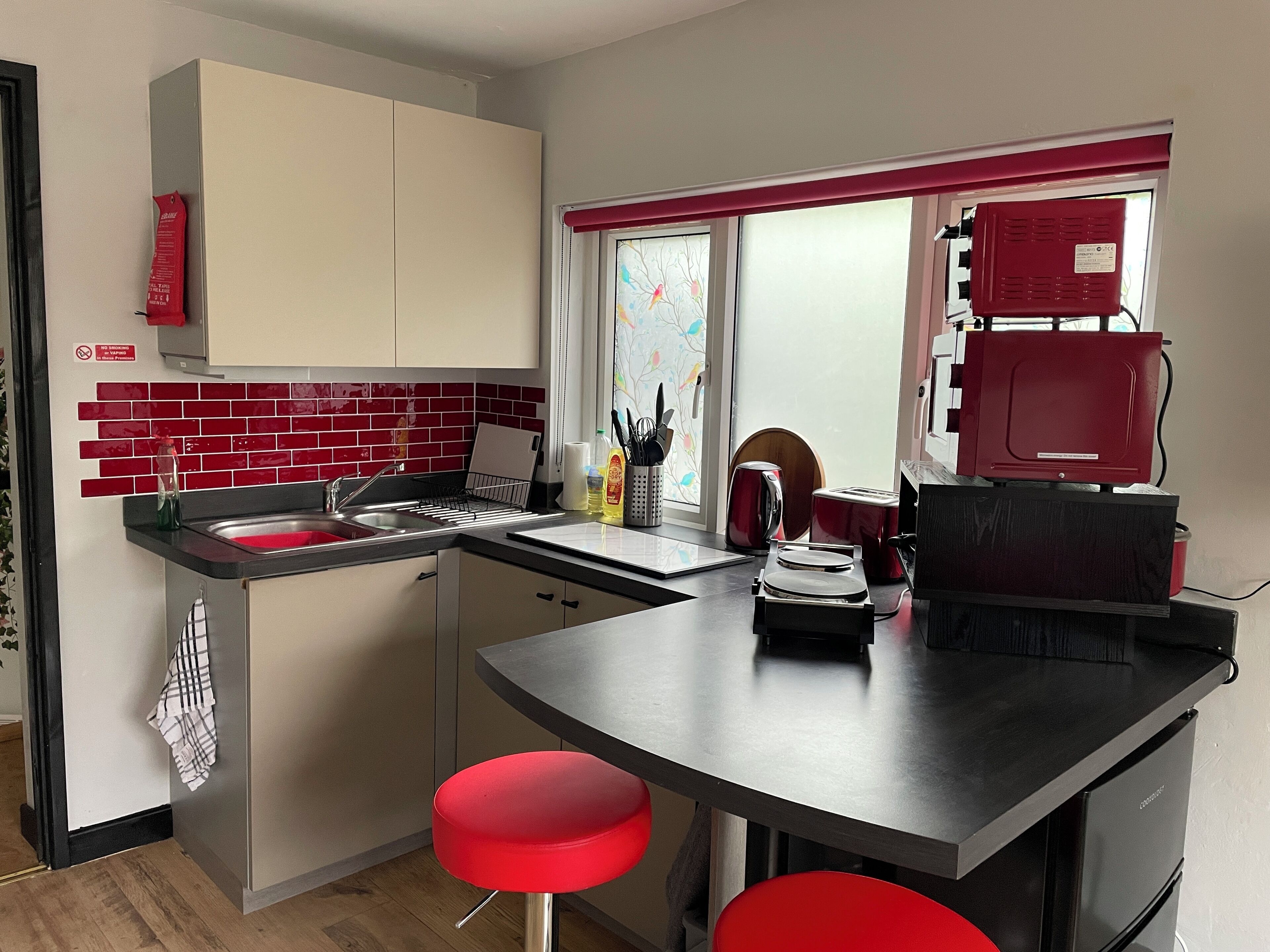 Mikrowelle, Ofen, Herdplatte