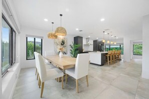 Dining - Mediterranean luxury home in the heart of Miami (Miami Shores)