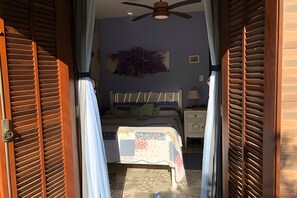 Blackout curtains, iron/ironing board, free WiFi