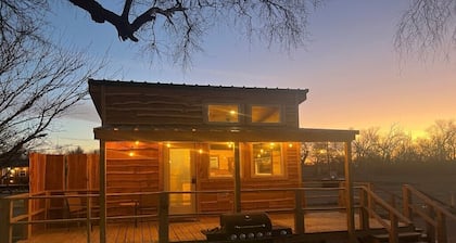 Blue Quail Tiny Cabin at Caprock Canyons