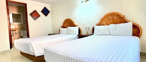 Free WiFi, bed sheets