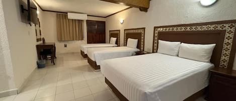 Free WiFi, bed sheets