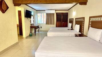 Free WiFi, bed sheets