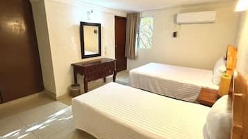 Free WiFi, bed sheets