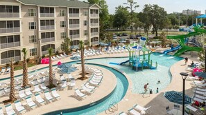 A heated pool - Coastal Retreat Awaits at Holiday Inn Club Vacations South Beach Resort- 2 Bd. (Myrtle Beach)