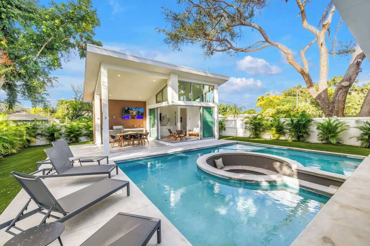 Außenpool, beheizter Pool