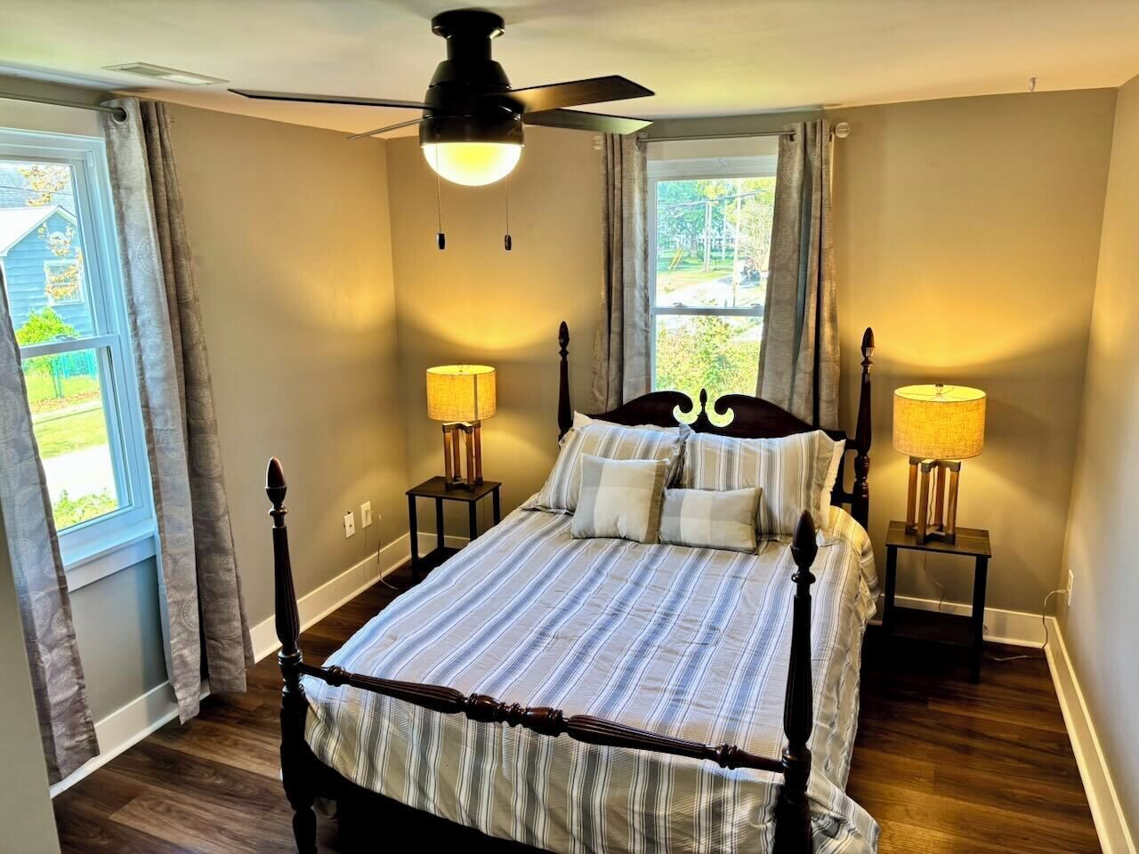 2 habitaciones, tabla de planchar con plancha y wifi gratis 