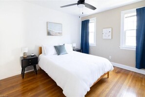 2 Schlafzimmer, Schreibtisch, kostenloses WLAN, Bettwäsche