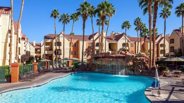 Pool - Adjacent to the Sphere- Just Off the Las Vegas Strip-Desert Club Resort- 2 Bd. (Las Vegas)