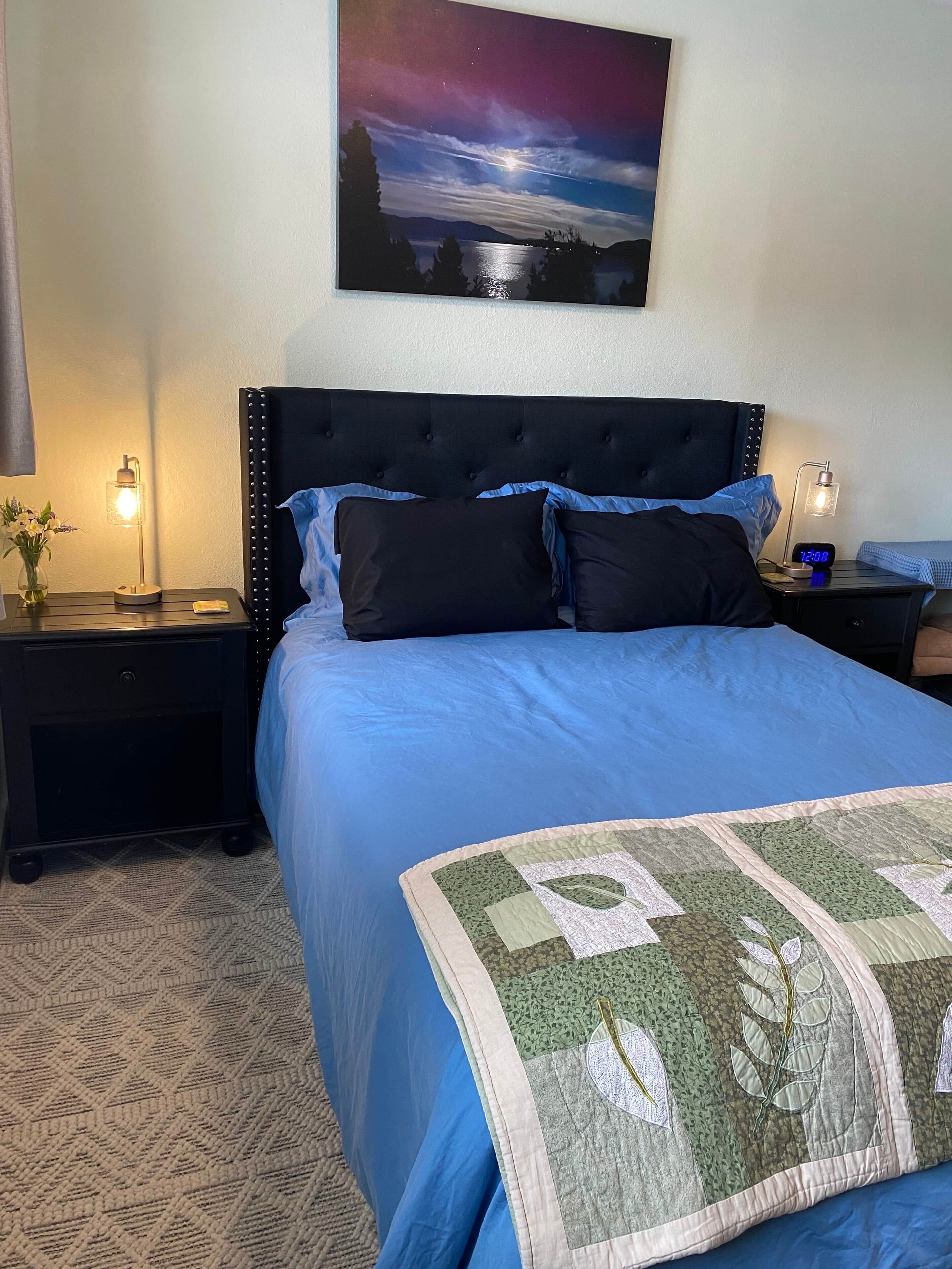 1 slaapkamer, een bureau, gratis wifi, beddengoed