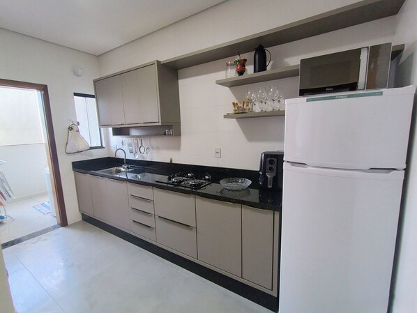 Basic Apartment | Private kitchen - Fully Equipped Apartments With a Prime Location, 70m From the sea - Alos (Barra Velha)