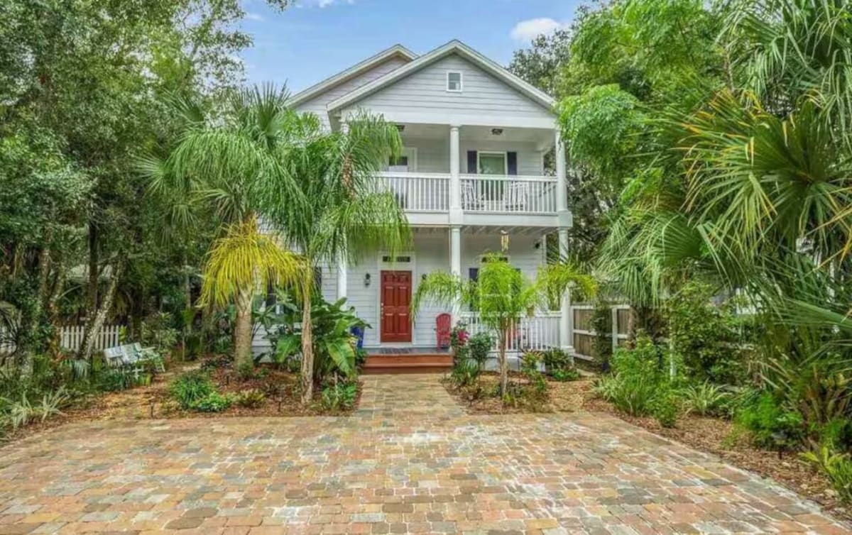 Photo 2 of Heated Pool, Heart of St.Augustine, Huge House Charming Backyard Dining, Dogs Ok