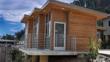 Majoituspaikan julkisivu