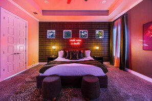 4 多间卧室、熨斗/熨衣板、WiFi、床单