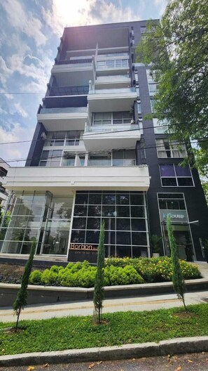 Front of property - Borbon Suites (Medellin)