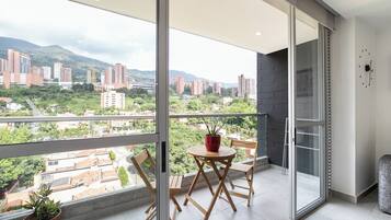 Standard-Studio, Stadtblick | Blick vom Balkon