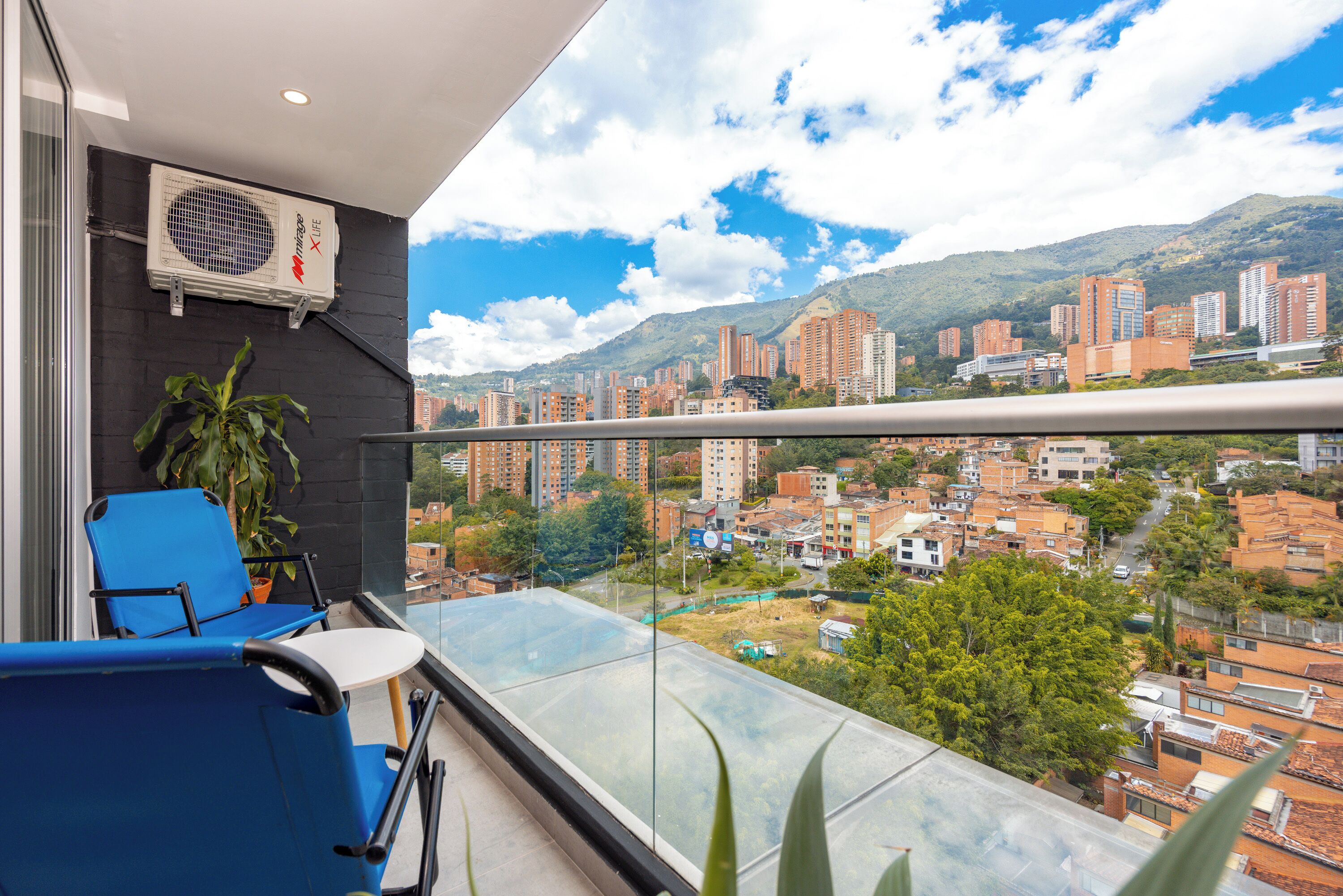 Superior-Maisonette, Balkon, Stadtblick | Balkon