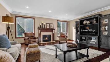 TV, fireplace, table tennis, offices