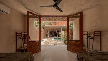 2 quartos, ferros/tábuas de passar roupa, Wi-Fi de cortesia