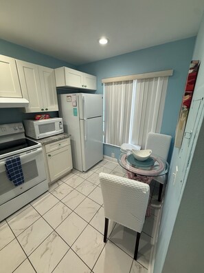 Microwave, oven, stovetop